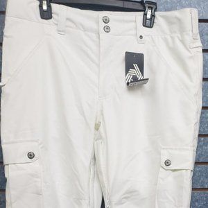 APERTURE  Men's White Insulated Snowpants Size L